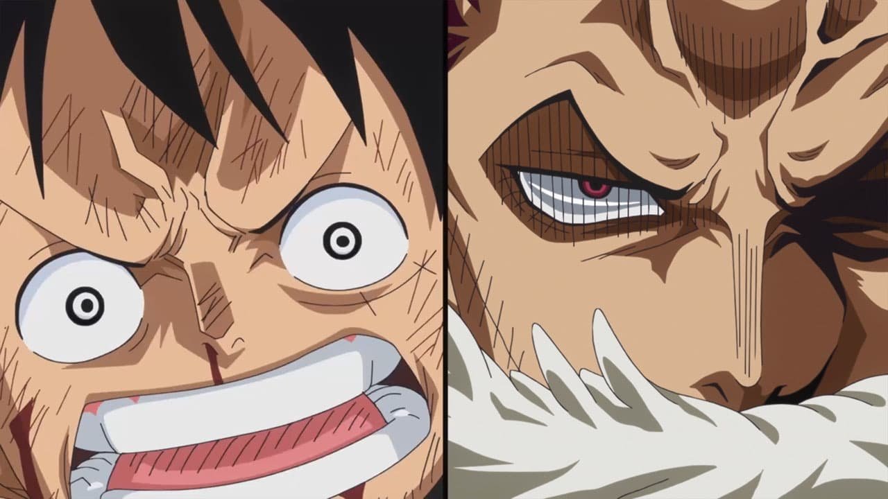 -E855- The End of Deadly Battle?! Katakuri's Awakening in Anger!