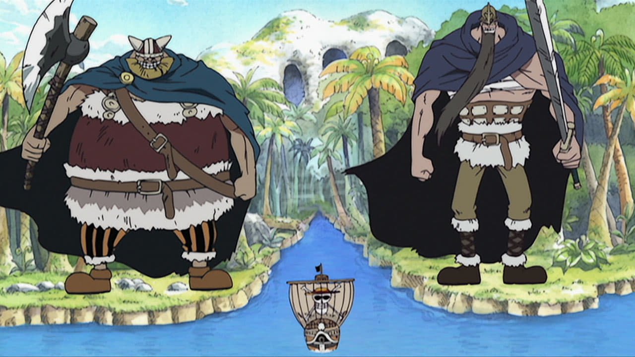 -E77- Farewell Giant Island! Head for Alabasta!